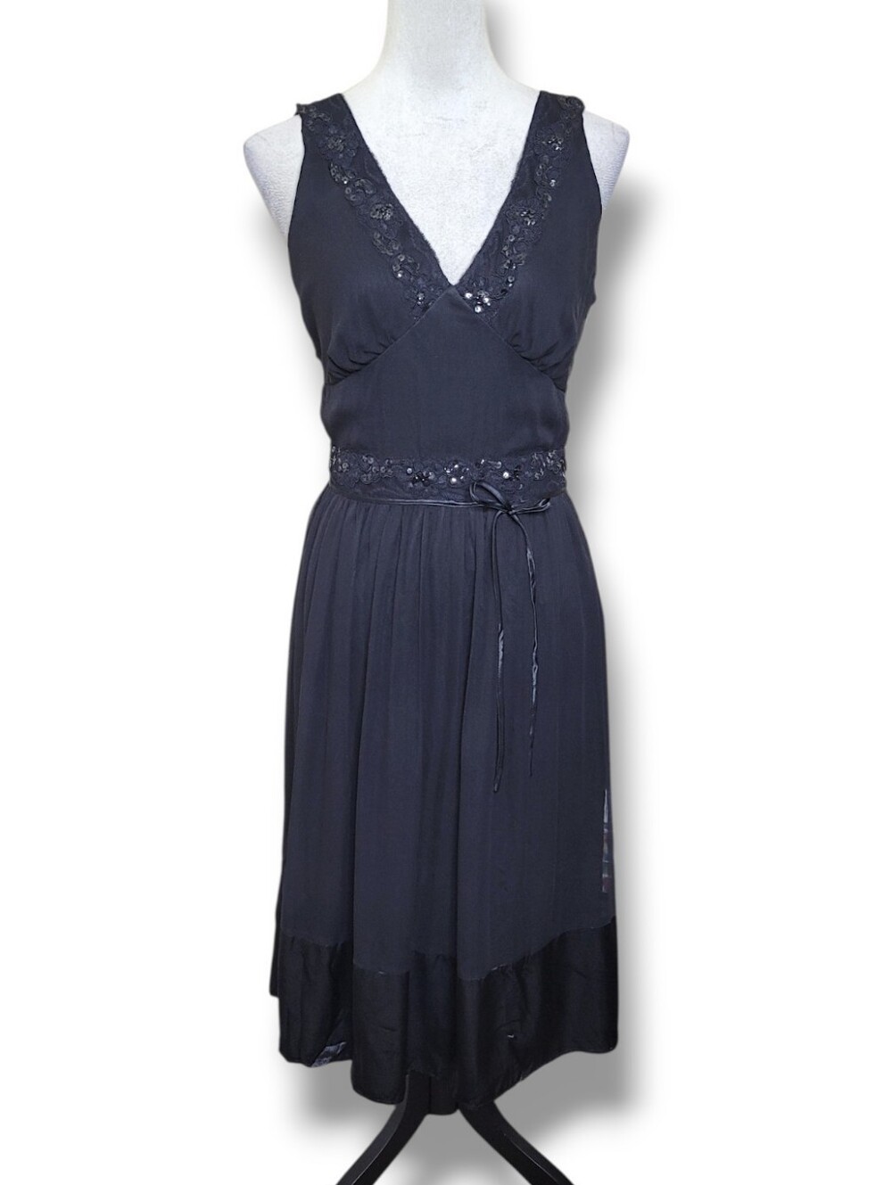 Vintage Y2K Jonathan Martin Silk Cocktail Dress